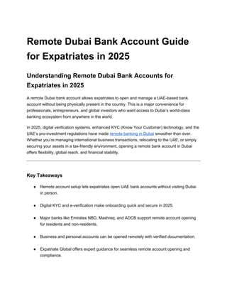 glimpse into life in Dubai