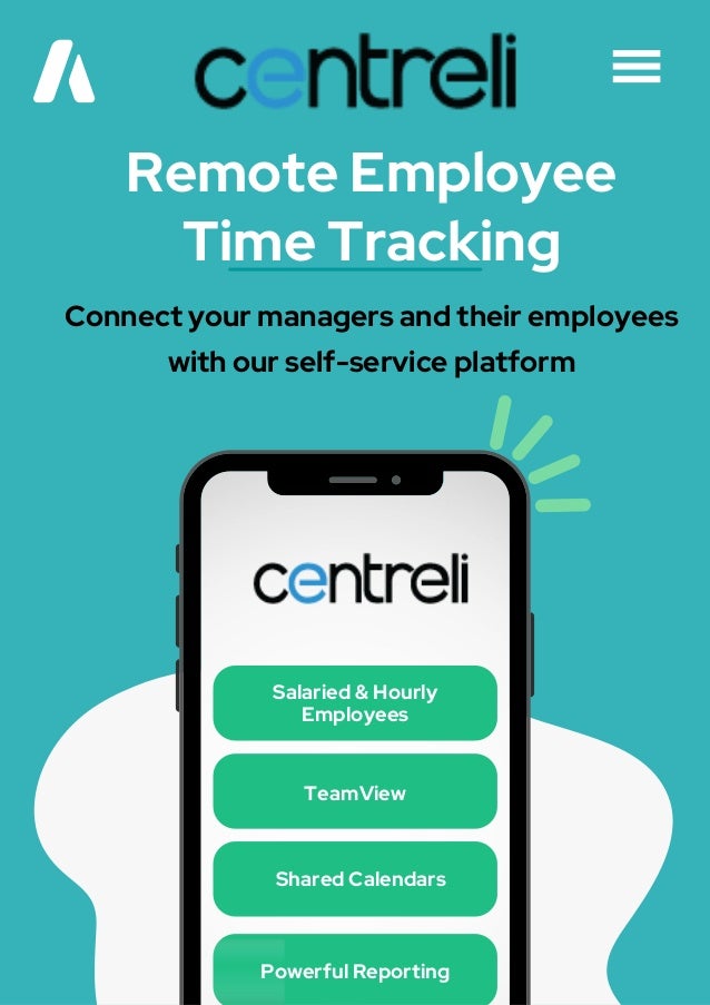 Remote Employee Time Tracking Employees Leave Tracker Centreli
