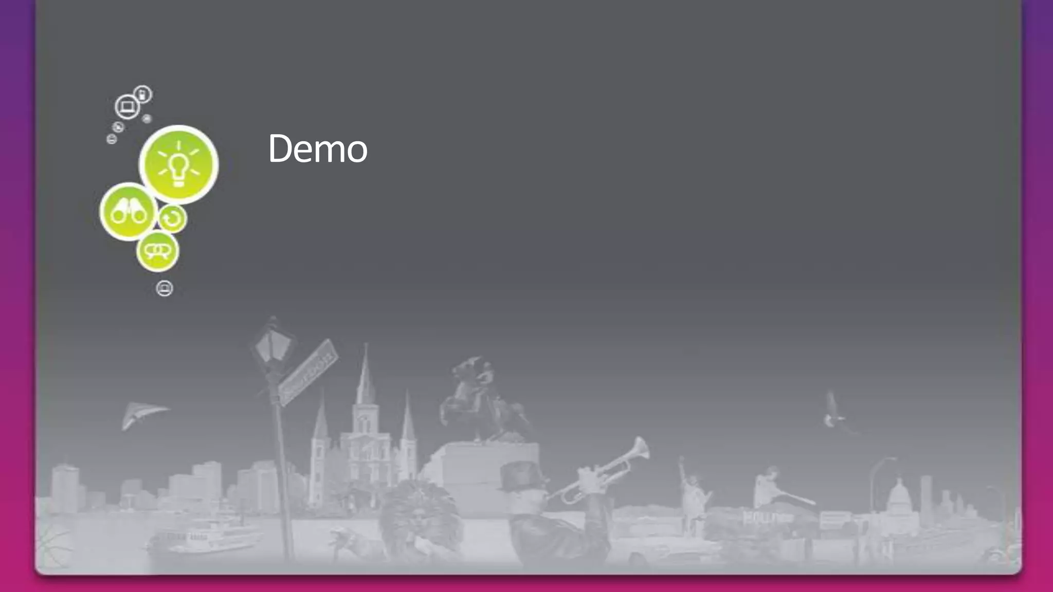 Display of any media content today and tomorrow will “just work”RemoteFX Use CasesAll connected worker scenarios can benefit from a RemoteFX-enabled desktop environment
