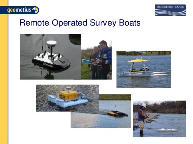 remote control hydrographic survey boat