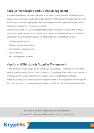 Remote Infrastructure Management Services | PDF