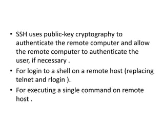 Remote login | PPTX