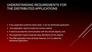 Remote method invocation | PPT