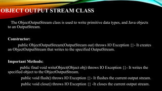 Remote object activation &object serialization | PPTX
