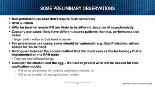 Characteristics of Remote Persistent Memory – Performance, Capacity, or ...