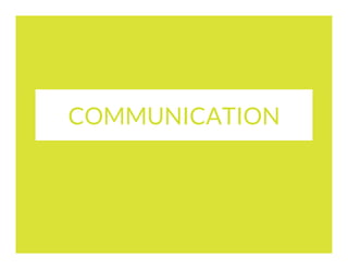 COMMUNICATION

 