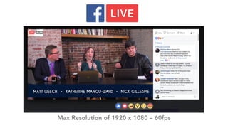 Max Resolution of 1920 x 1080 – 60fps
 