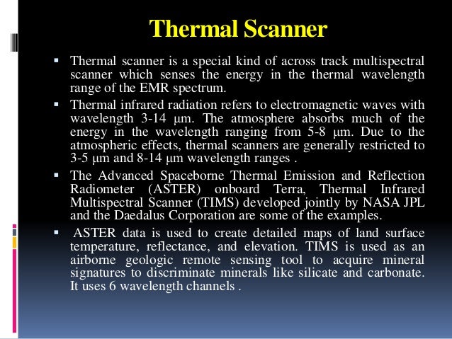 Remote Sensing Scanners
