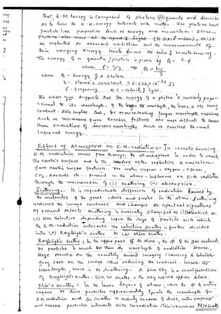 REMOTE SENSING TECHNIQUE