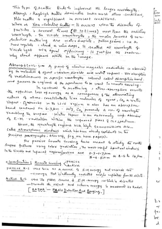 REMOTE SENSING TECHNIQUE