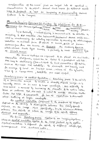 REMOTE SENSING TECHNIQUE