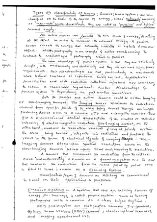 REMOTE SENSING TECHNIQUE