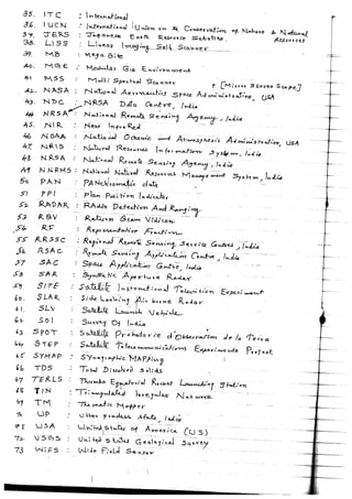REMOTE SENSING TECHNIQUE