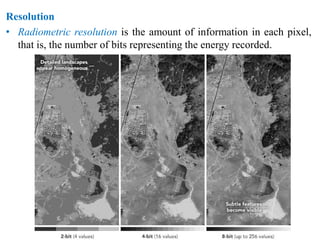 Remote Resolution Rates Remote sensing presentation explanation pptx | PDF