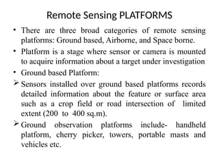 Remote Sensing 1 1.pptx Remote Sensing11 | PPTX