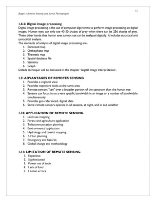 Remote sensing and aerial photography | PDF