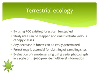 Remote sensing and gis env bio | PPTX