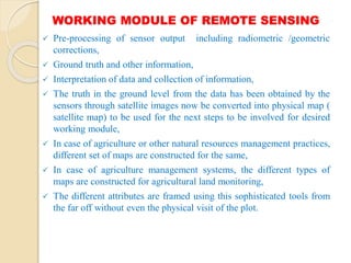 Remote Sensing and GIS Applications in Modern Agriculture Management | PDF