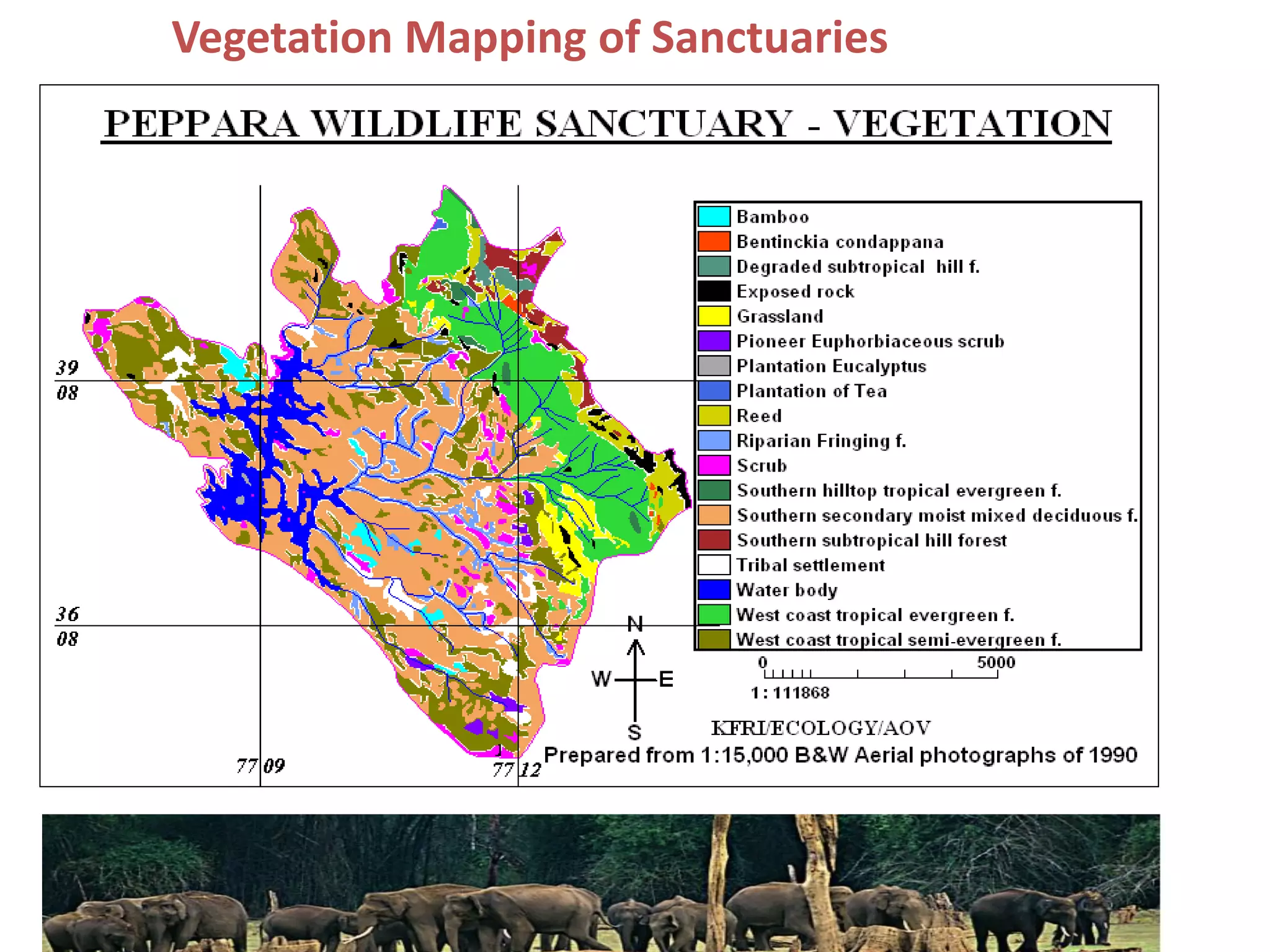 Vegetation Mapping of Sanctuaries
 