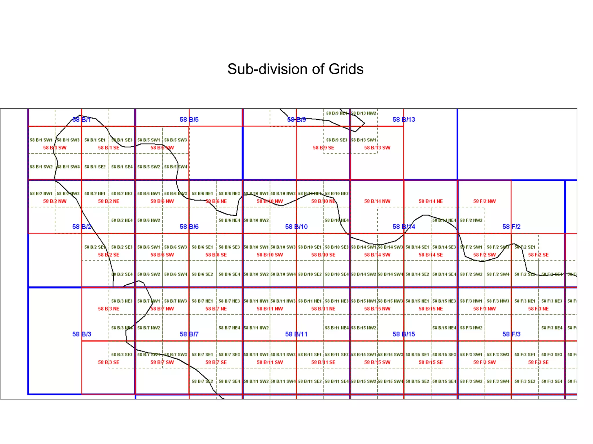 Sub-division of Grids
 