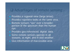 Remote sensing [compatibility mode] | PDF