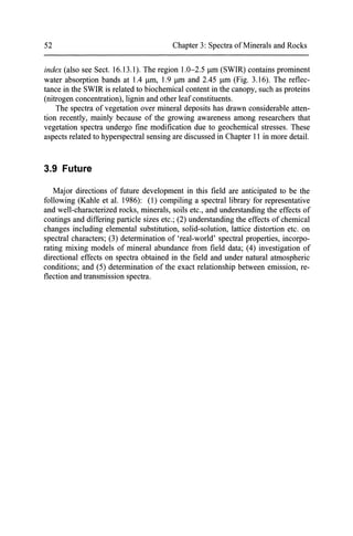 Remote Sensing Geology and plus 3 1st year | PDF