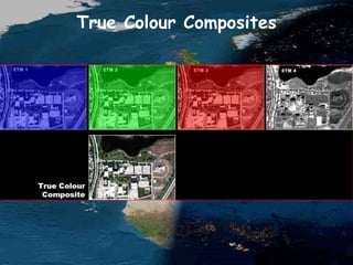 True Colour Composites
 
