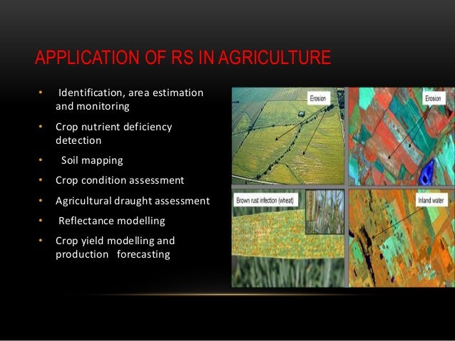 Remote Sensing In Agriculture