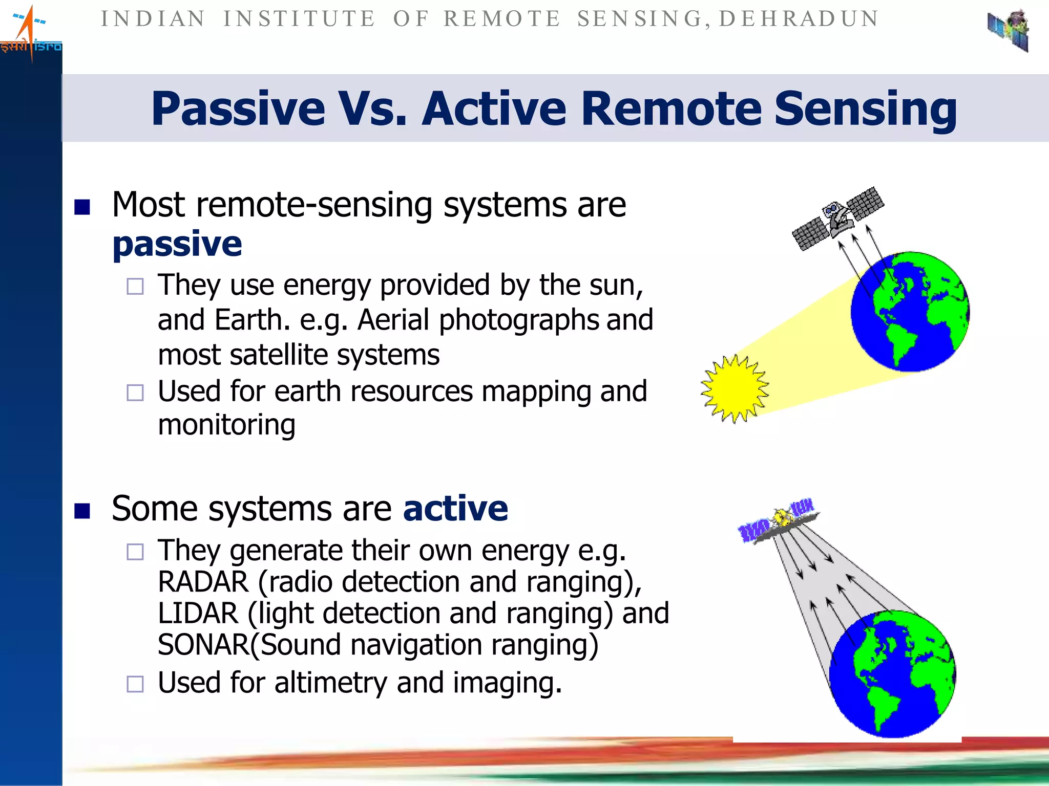 Remote sensing overview | PPTX
