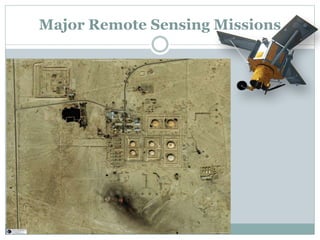Major Remote Sensing Missions
 