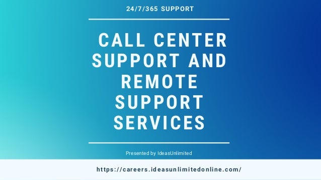 Remote Support Services