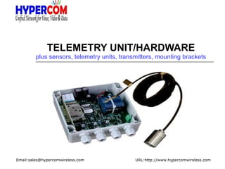 Hypercom Nac Remote Tank Level Hypercom Presentation V1 | PPT