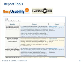 Report Tools




               28
 
