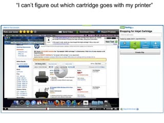 “I can’t figure out which cartridge goes with my printer”
 