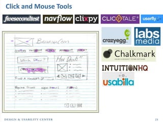 Click and Mouse Tools




                        23
 