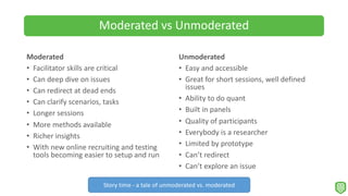 Remote Moderated Usability Testing & Tools | PDF