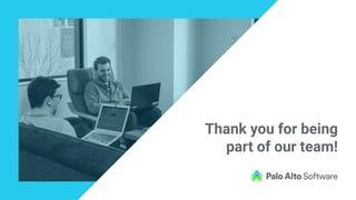 Thank you for being
part of our team!
 