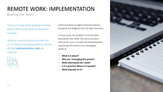 💬 Remote work home office powerpoint presentation template | PDF