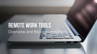 💬 Remote work home office powerpoint presentation template | PDF