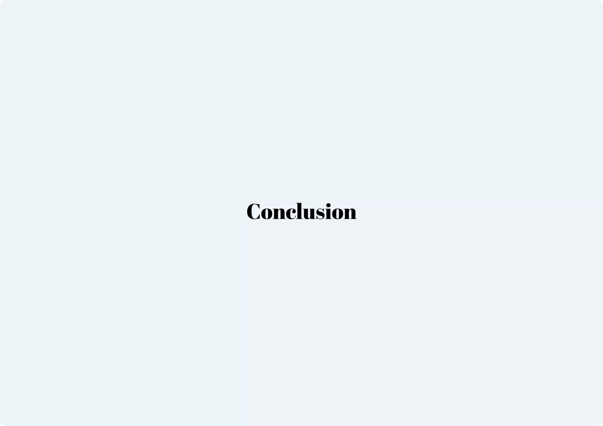 36
Conclusion
 