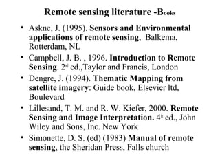 Remot sensing Slide 10