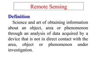 Remot sensing Slide 3