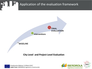Evaluation framework and indicators - Remourban project