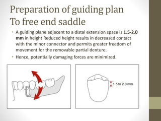 Preparation of the mouth for removable partial denture | PPTX