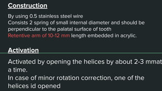 Removable Orthodontics Appliances dentistry | PDF