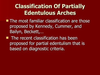 Removable partial denture | PPT
