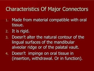 REMOVABLE PARTIAL DENTURES IN PROSTHODONTICS