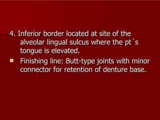 REMOVABLE PARTIAL DENTURES IN PROSTHODONTICS