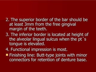 REMOVABLE PARTIAL DENTURES IN PROSTHODONTICS