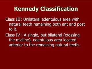 REMOVABLE PARTIAL DENTURES IN PROSTHODONTICS